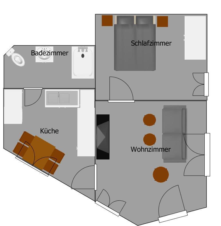 Ferienwohnung Zur Parthe Grimma Exteriör bild